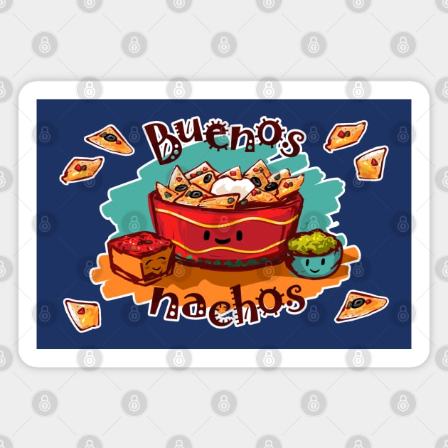 Buenos Nachos Magnet by ElephantShoe